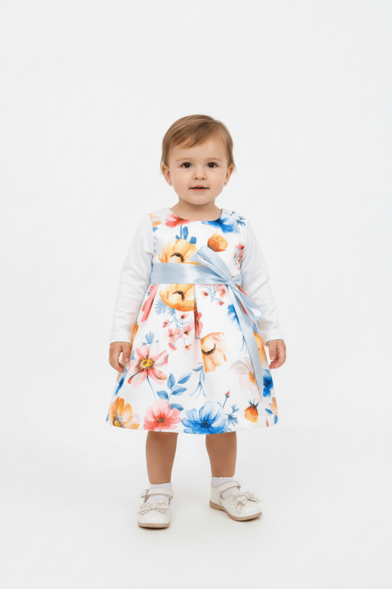Vestito Fiori - Piccole Canaglie - PC25148