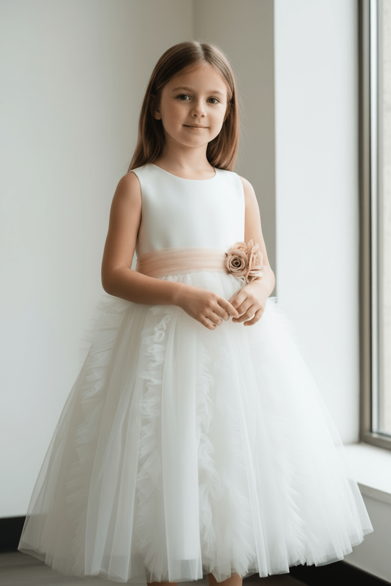 Vestito Flowers - Piccole Canaglie - PC25162