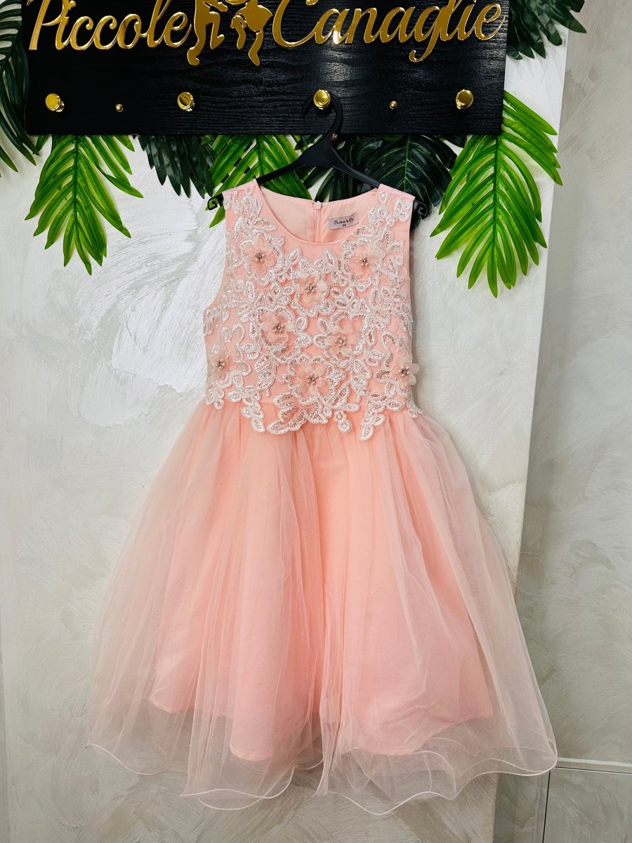 Vestito Pesco - Piccole Canaglie - PC25161