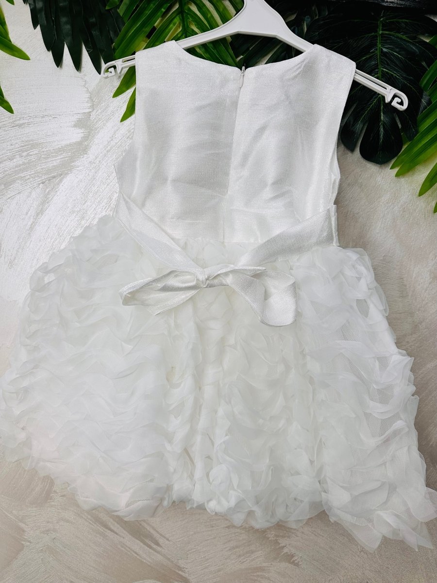 Vestito Waves Bianco L155 - Piccole Canaglie - PC25034