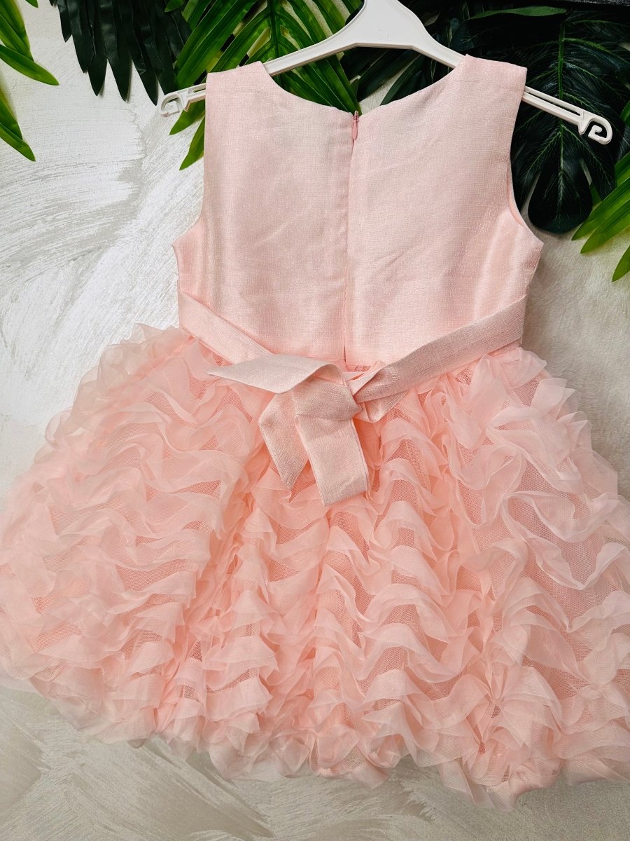 Vestito Waves Cipria L155 - Piccole Canaglie - PC25028