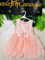 Vestito Waves Cipria L155 - Piccole Canaglie - PC25028